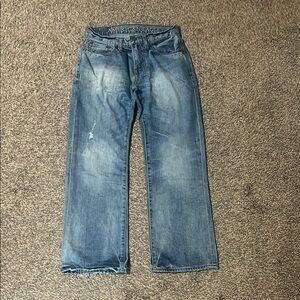 Men’s American Eagle Outfitters Relaxed Original Bootcut Jeans w/ Vintage Fading